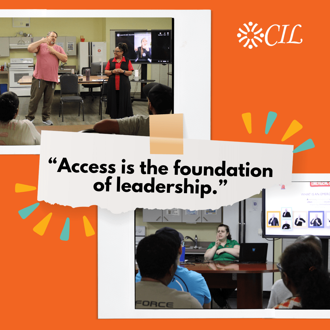 Access is the foundation of leadership" quote
